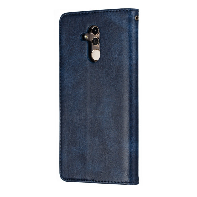 Calf Texture Zipper Magnetic Horizontal Flip Leather Case for Huawei Mate 20 Lite, with Wallet & Holder & Card Slots