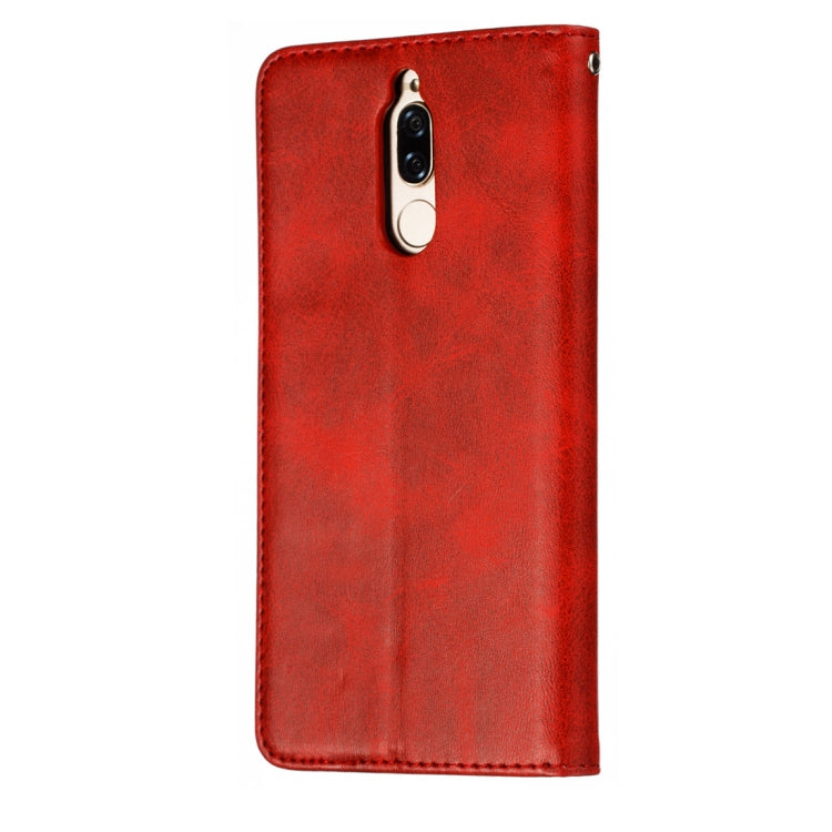Calf Texture Zipper Magnetic Horizontal Flip Leather Case for Huawei Mate 10 Lite / Maimang 6, with Wallet & Holder & Card Slots