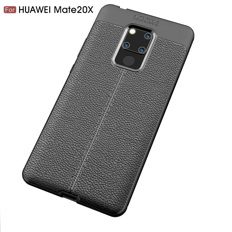 Litchi Texture TPU Shockproof Case for Huawei Mate 20 X