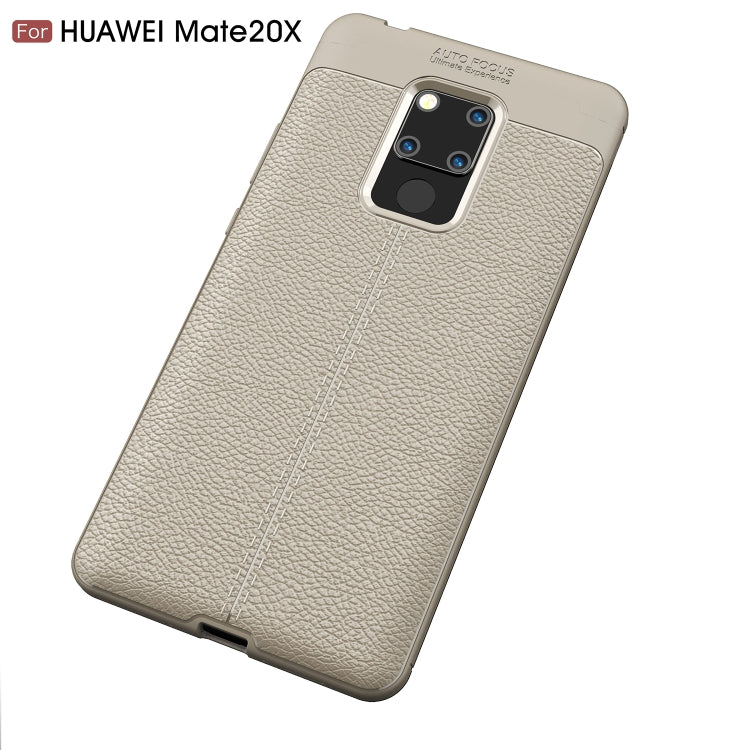 Litchi Texture TPU Shockproof Case for Huawei Mate 20 X