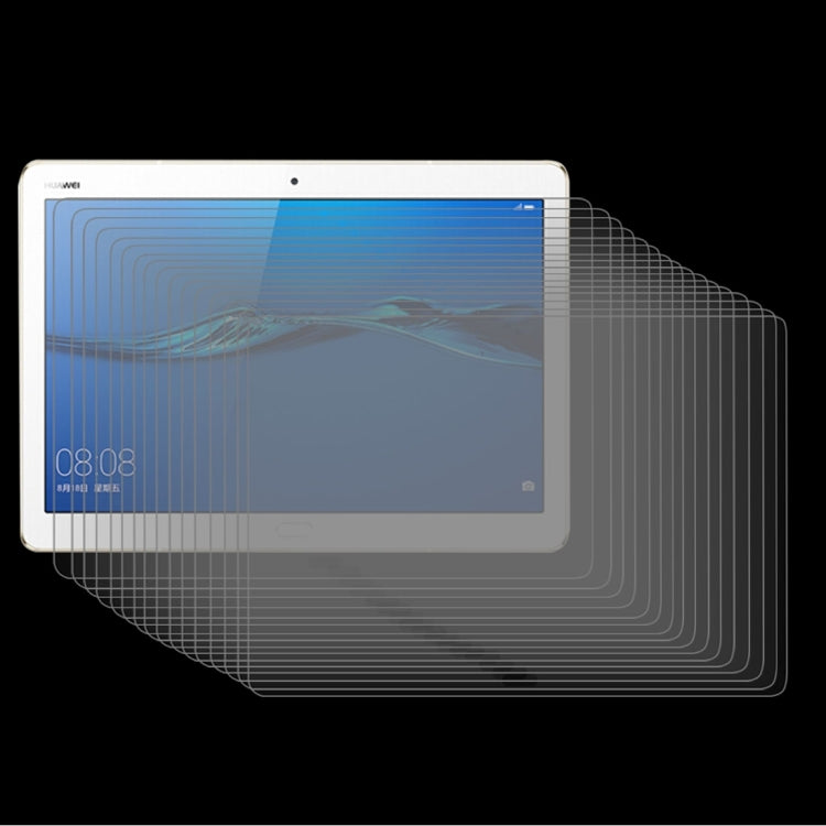 75 PCS for Huawei MediaPad M3 10.1 0.3mm 9H Hardness Tempered Glass Screen Film
