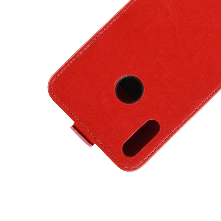 Business Style Vertical Flip Leather Protective Back Cover Case for Huawei Honor 8X, with Card Slot