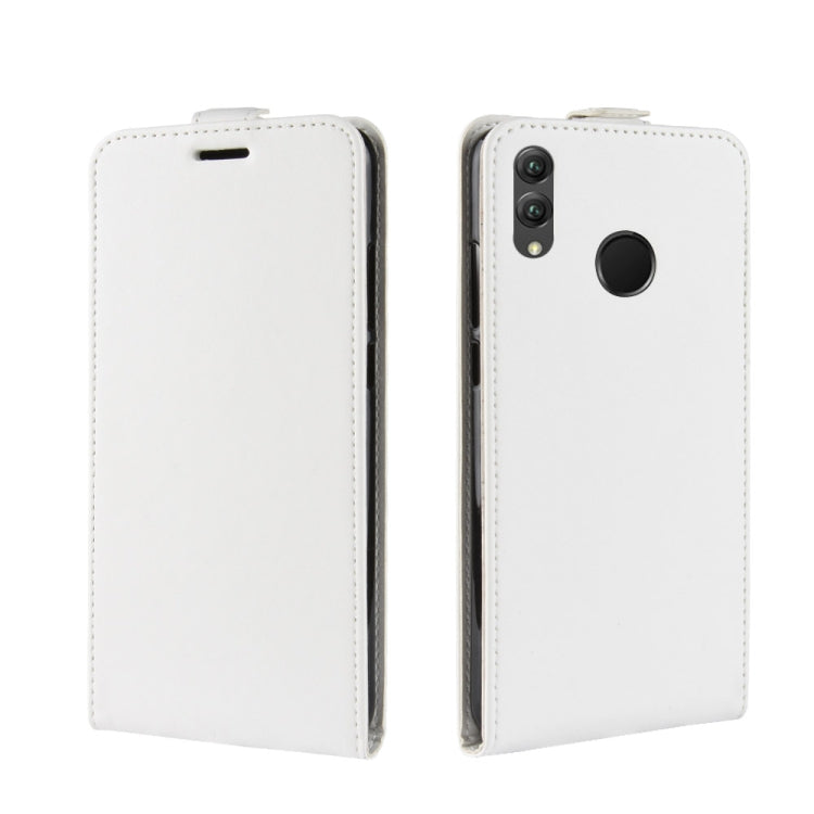Business Style Vertical Flip Leather Protective Back Cover Case for Huawei Honor 8X, with Card Slot