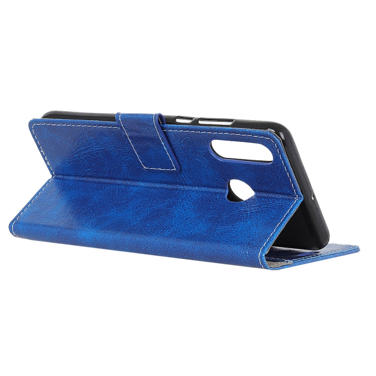 Retro Crazy Horse Texture Horizontal Flip Leather Case for Huawei P30 Lite, with Wallet & Holder & Card Slots & Photo Frame