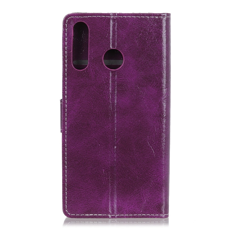 Retro Crazy Horse Texture Horizontal Flip Leather Case for Huawei P30 Lite, with Wallet & Holder & Card Slots & Photo Frame