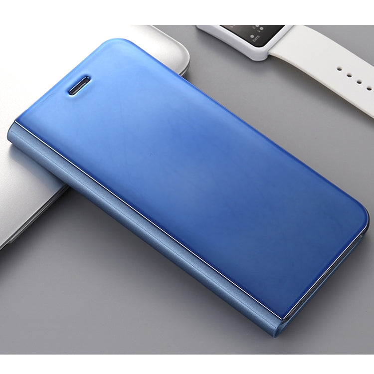 For Huawei P10 Plus Electroplating PC + PU Horizontal Flip Protective Case with Holder & Sleep / Wake-up Function