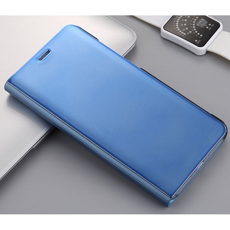 For Huawei Mate 9 Electroplating PC + PU Horizontal Flip Protective Case with Holder & Sleep / Wake-up Function