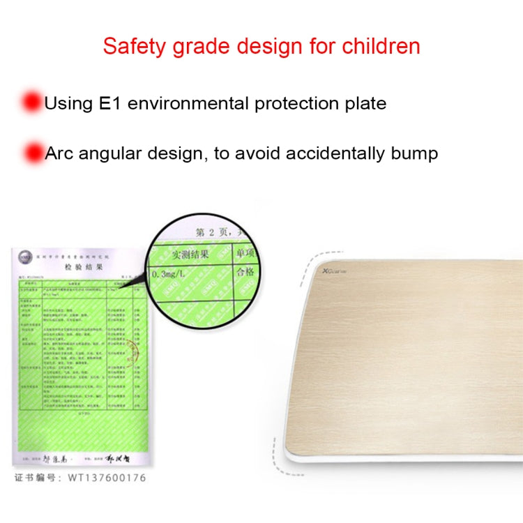 HL36 Leather Surface Portable Folding Small Table Desk Holder Stand for Laptop / Notebook, Support 18 inch and Below Laptops, Max Load Weight: 30kg, Desk Surface Size: 70x36x32.5cm(Khaki Grey)