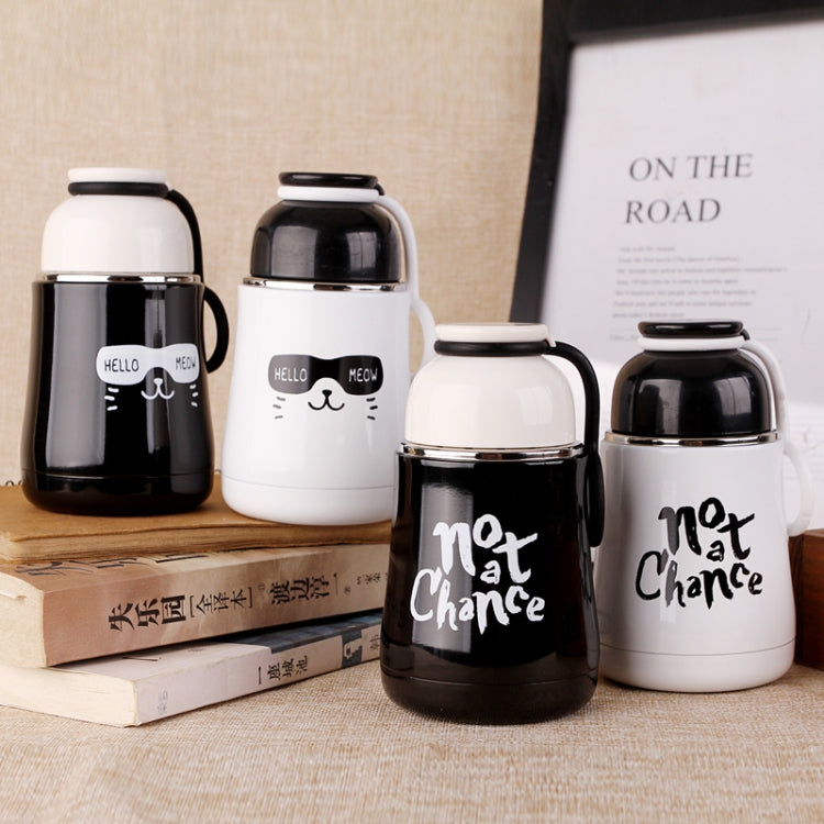 260mL Fashion Innovative Cartoon Flamingo Mug Student Portable Handy Belly Cup