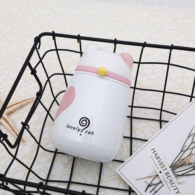 250mL Lovely Cartoon Bells Cat Stainless Steel Mug Children Girl Portable Cup