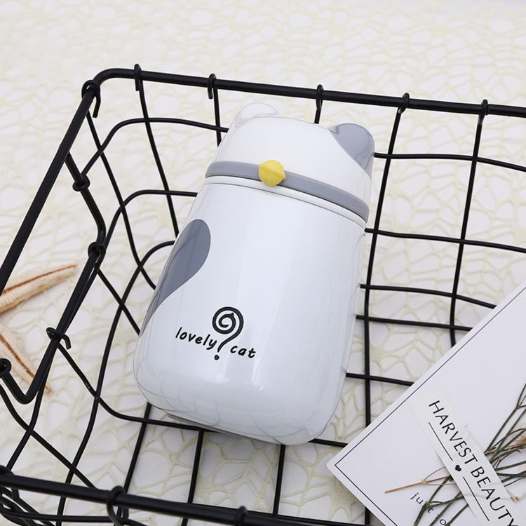 250mL Lovely Cartoon Bells Cat Stainless Steel Mug Children Girl Portable Cup