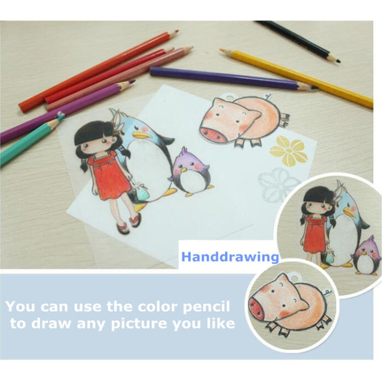 26 Colors in 1 Colorful Scrub Heat Shrink Film DIY Heat Shrink Film