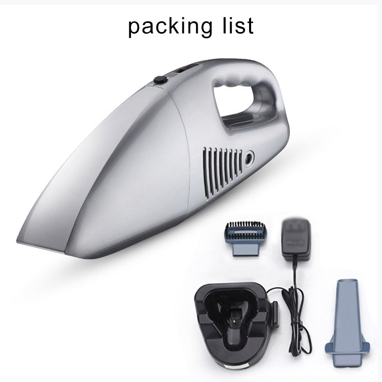 JIN KE JK-008 60W Rechargeable Car Household Portable Handheld Wireless Vacuum Cleaner