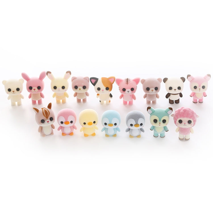 Cute Cartoon Animal Car Ornaments with 3M Traceless Glue Random Delivery