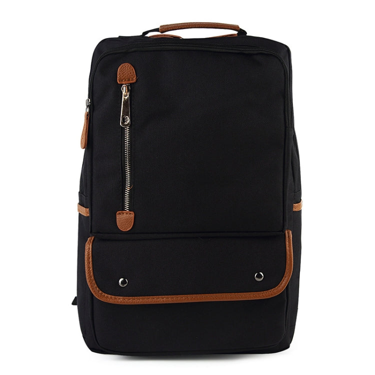 Universal Multi-Function Canvas Cloth Laptop Computer Shoulders Bag Business Backpack Students Bag, Size: 43x29x13cm, For 15.6 inch and Below Macbook, Samsung, Lenovo, Sony, DELL Alienware, CHUWI, ASUS, HP