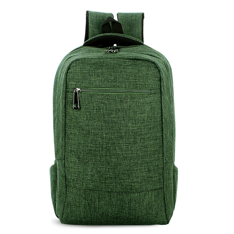 Universal Multi-Function Canvas Cloth Laptop Computer Shoulders Bag Business Backpack Students Bag, Size: 43x28x12cm, For 15.6 inch and Below Macbook, Samsung, Lenovo, Sony, DELL Alienware, CHUWI, ASUS, HP