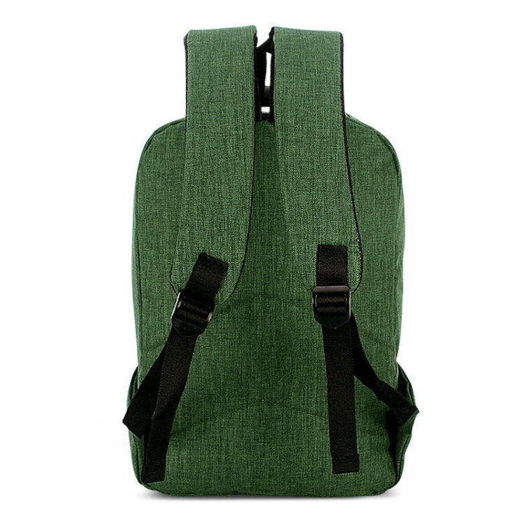 Universal Multi-Function Canvas Cloth Laptop Computer Shoulders Bag Business Backpack Students Bag, Size: 43x28x12cm, For 15.6 inch and Below Macbook, Samsung, Lenovo, Sony, DELL Alienware, CHUWI, ASUS, HP