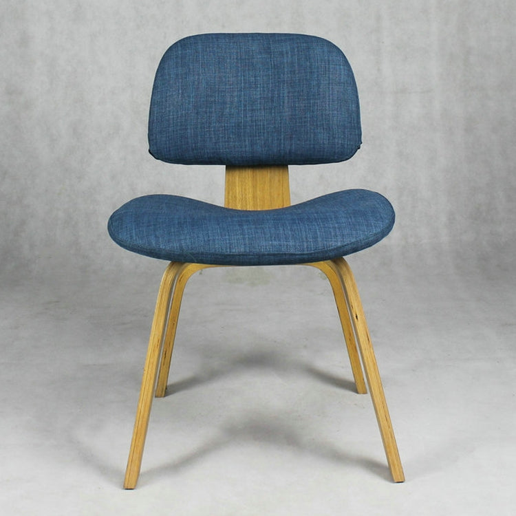 C207-R Simple Personality Solid Wood Chair Coffee Shop Back Soft Chair