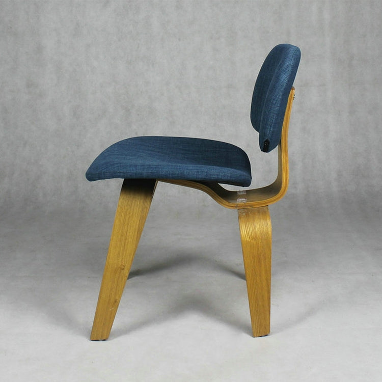 C207-R Simple Personality Solid Wood Chair Coffee Shop Back Soft Chair