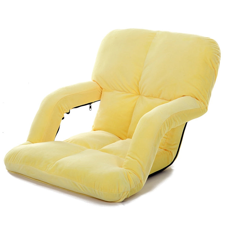 A3 Creative Lazy Sofa with Armrests Foldable Single Backrest Recliner