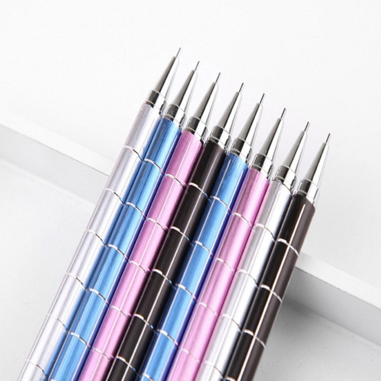 3 PCS 0.5mm Metal Active Pencil Automatic Pencil, Random Color Delivery