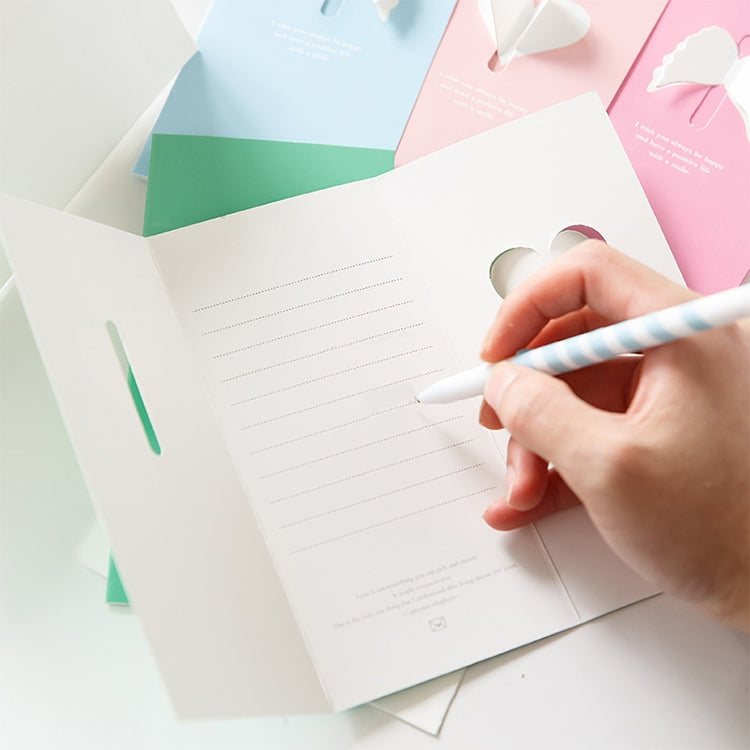 50 PCS Festival Creative Universal Love Heart Greeting Cards