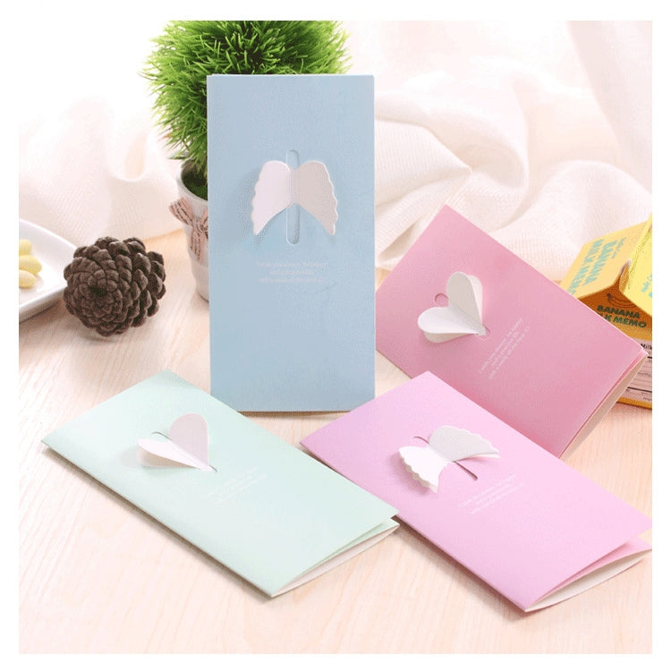 50 PCS Festival Creative Universal Love Heart Greeting Cards