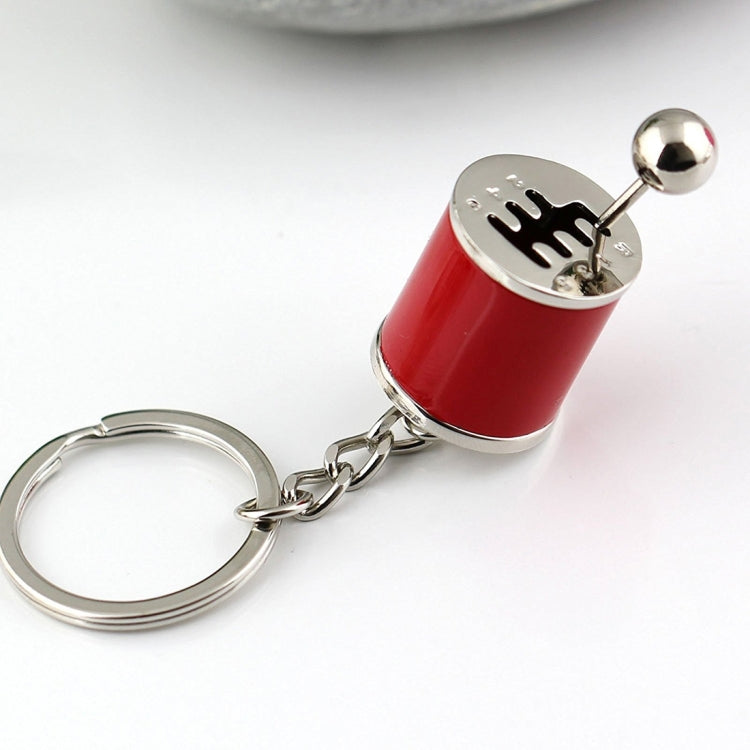 Six-speed Manual Shift Gear Keychain Key Ring Holder