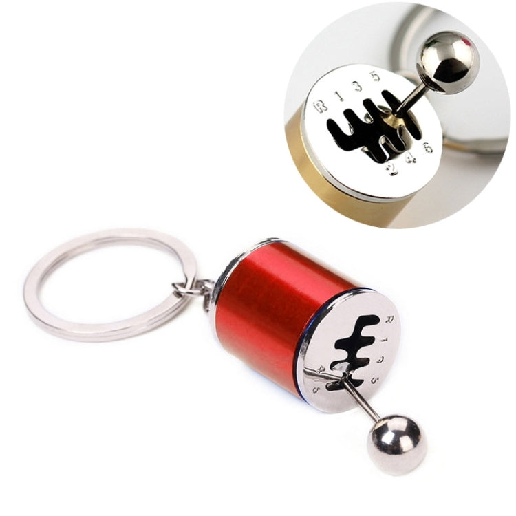 Six-speed Manual Shift Gear Keychain Key Ring Holder