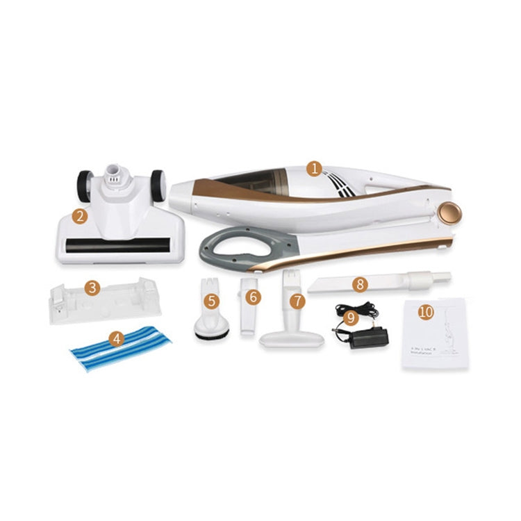 90/200W Multifunctional Foldable Rechargeable Wireless Electric Handheld Vacuum Cleaner