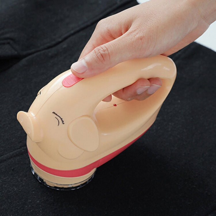 Household Upgrade Pig Shape Fluffy Trimmer Hairballs Clip Clothes Hair Removal Shaving Machine
