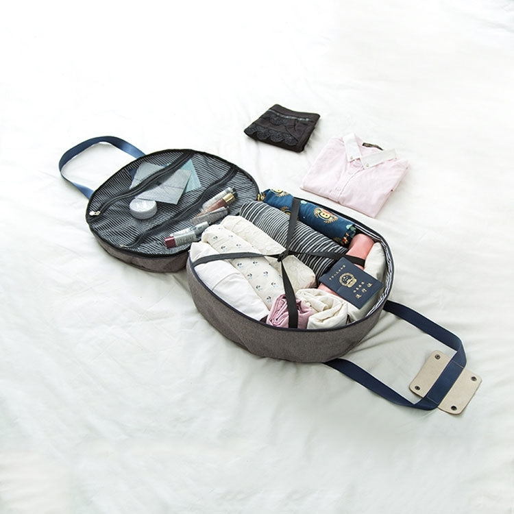 Outdoor Traveling Trolley Bag Handle Storage Bag  Crossbody Bag(Grey)