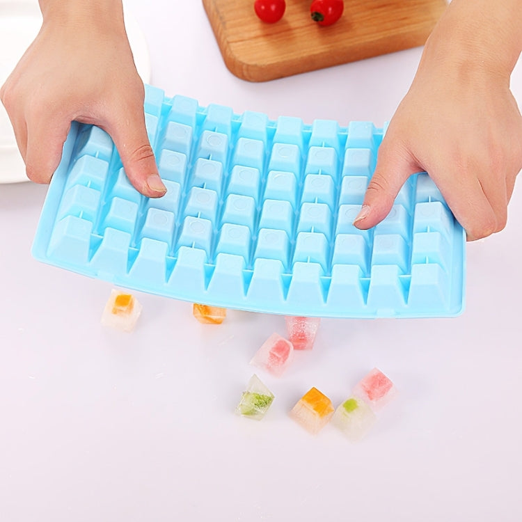 2 PCS Diamond Shape 60-Grid Pinkycolor Ice Cube Tray, Random Color Delivery