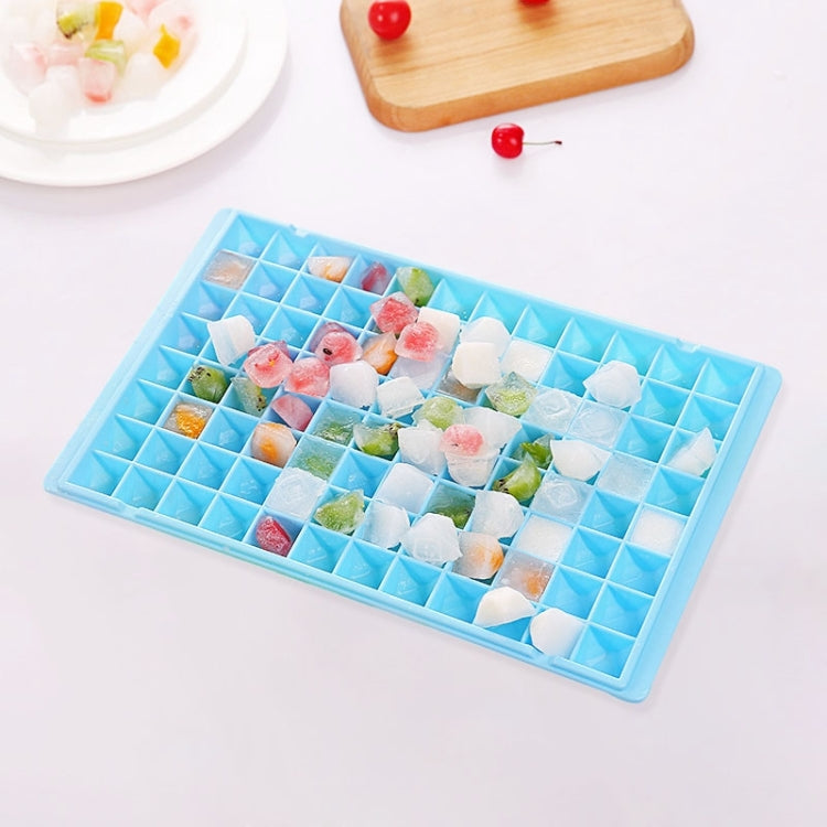 2 PCS Diamond Shape 60-Grid Pinkycolor Ice Cube Tray, Random Color Delivery