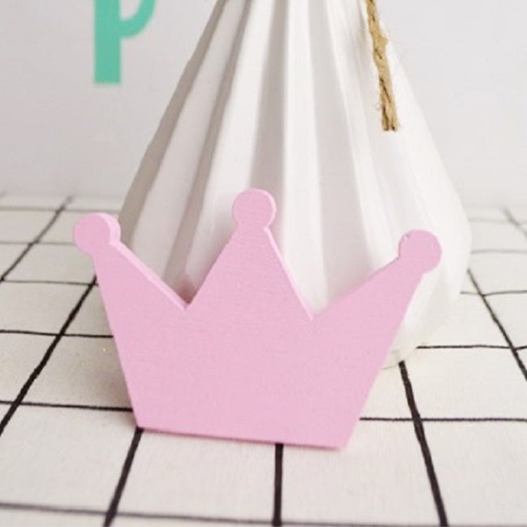 Creative Design Wooden Crown Wall Hanger Hook for Home or Office, Max Load Weight: 2kg