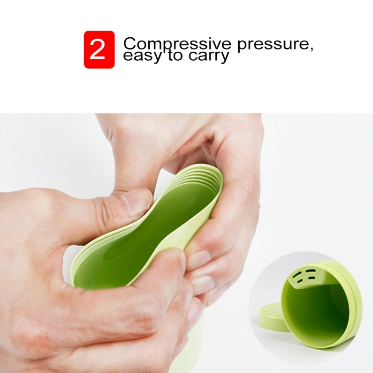 Creative 5 in 1 Portable Gargle Cup Shampoo Sub-Bottle Comb Make-up Mirror Travel Wash Kits, Standard Sets