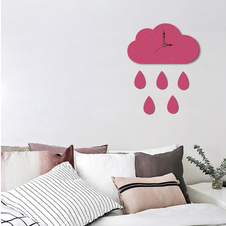 Clouds Pattern Creative Living Room Decorative Wall Clock