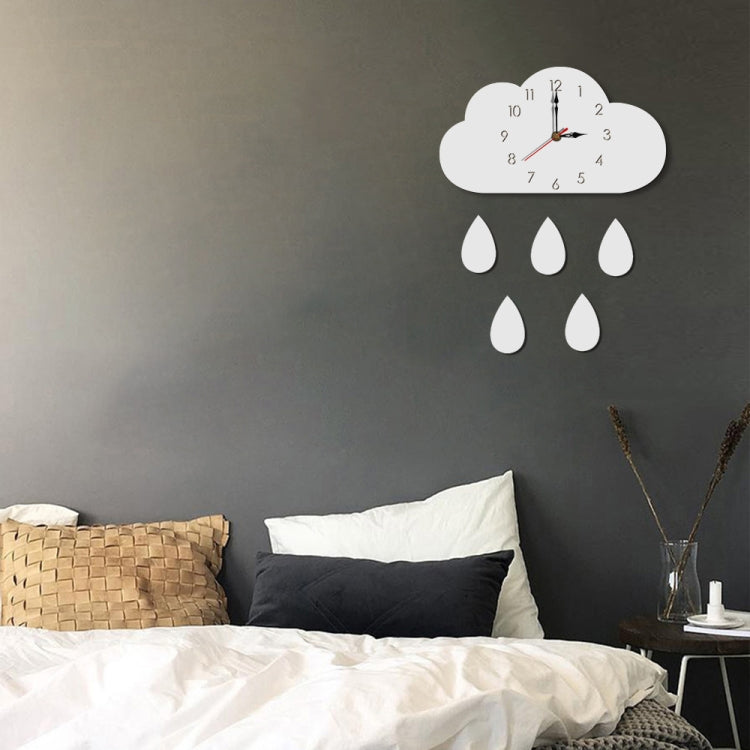 Clouds Pattern Creative Living Room Decorative Wall Clock