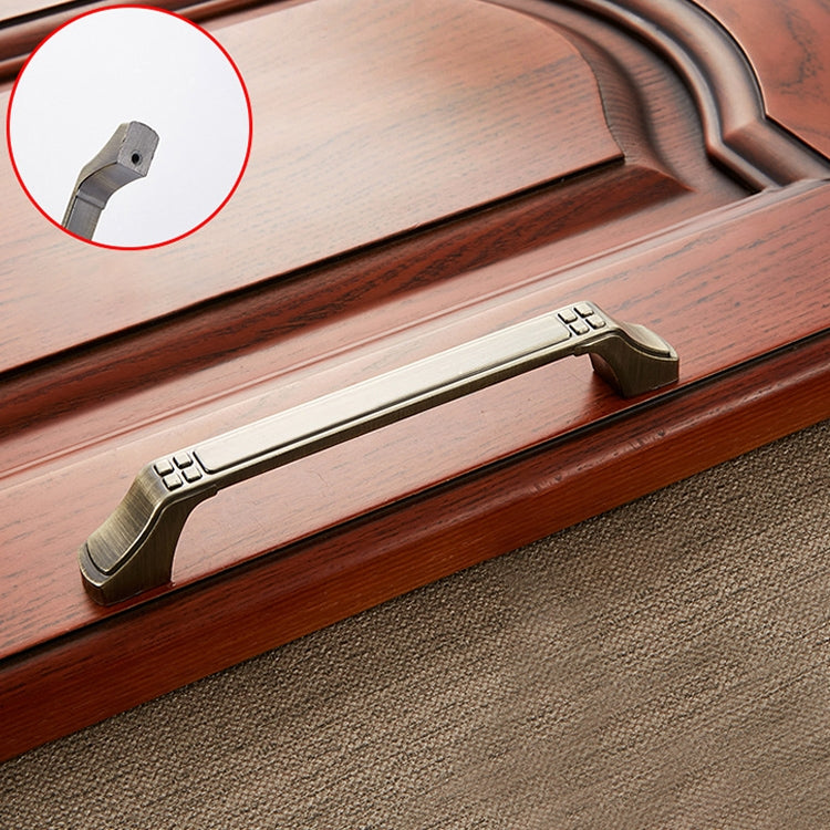 3 PCS 6202-128 Sub Cyan Zinc Alloy Cabinet Wardrobe Drawer Door Handle, Hole Spacing: 128mm
