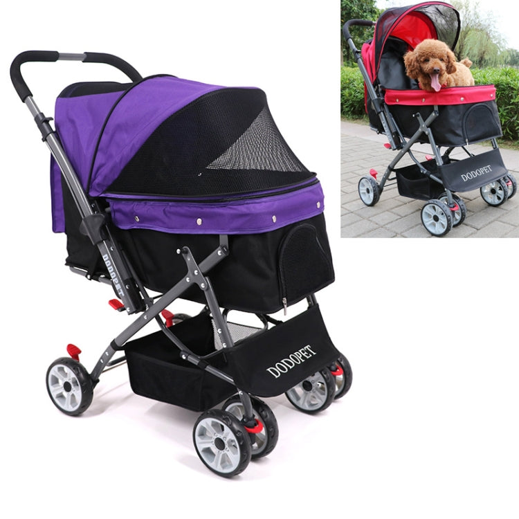 DODOPET Outdoor Shockproof Portable Foldable Dog Cat Pet Trolley