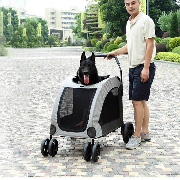 DODOPET Outdoor Portable Foldable Large Dog Pet Trolley