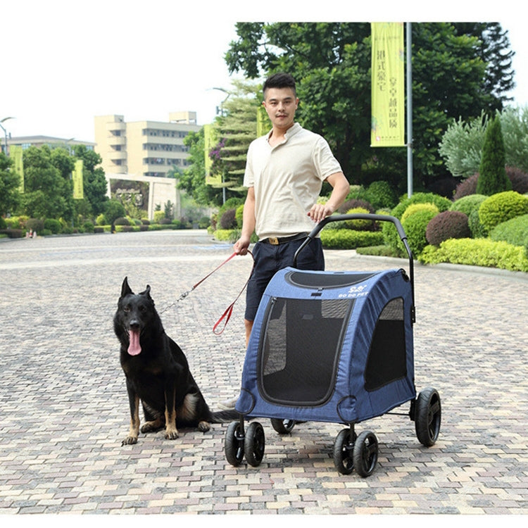 DODOPET Outdoor Portable Foldable Large Dog Pet Trolley