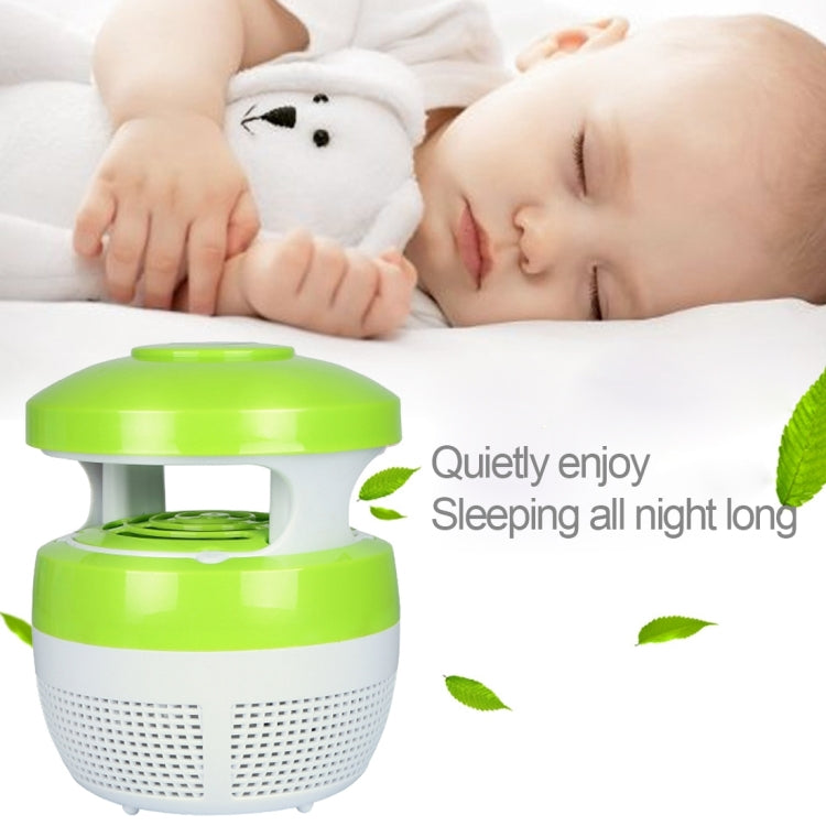 5W 6 LEDs No Radiation Mute Photocatalytic 7-blade Fan USB Mosquito Killer Lamp