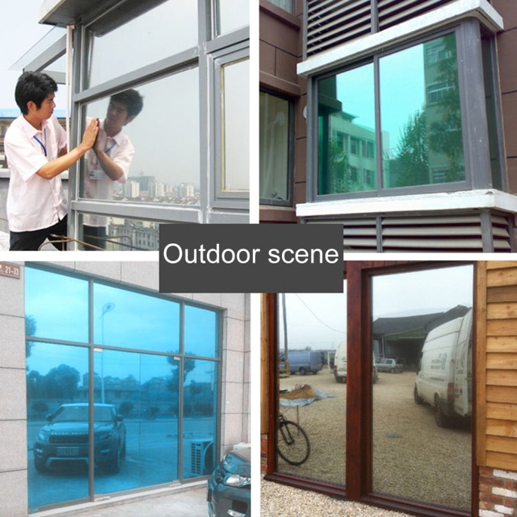 UV Reflective One Way Privacy Decoration Glass Window Film Sticker, Width: 50cm, Length: 1m
