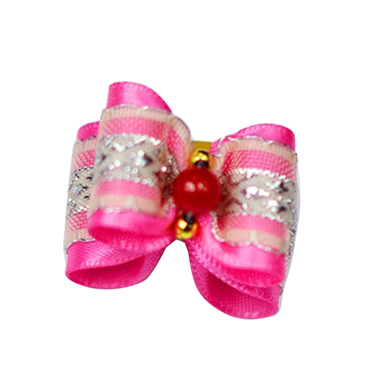 10 PCS Pet Jewelry Modelling Flower Hairpin / Pet Elastic Hairpin for Long Haired Diminutive Pet