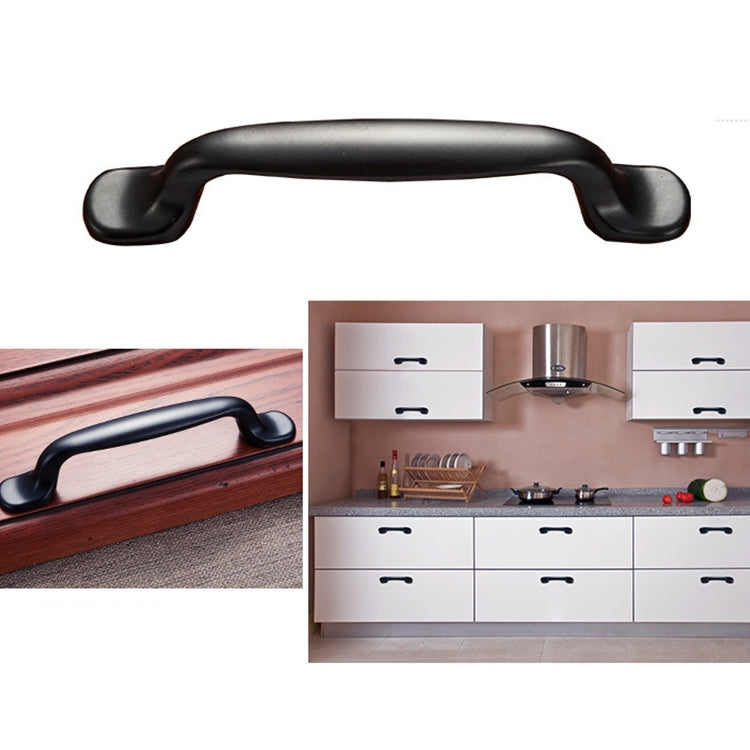 5 PCS 6226-128 Simple Archaistic Zinc Alloy Handle for Cabinet Wardrobe Drawer Door, Hole Spacing: 128mm