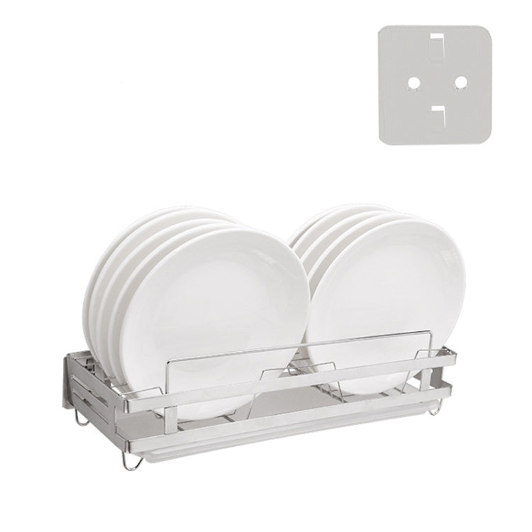 304 Stainless Steel Wall-mounted Kitchen Rack Hanging Dish Holder