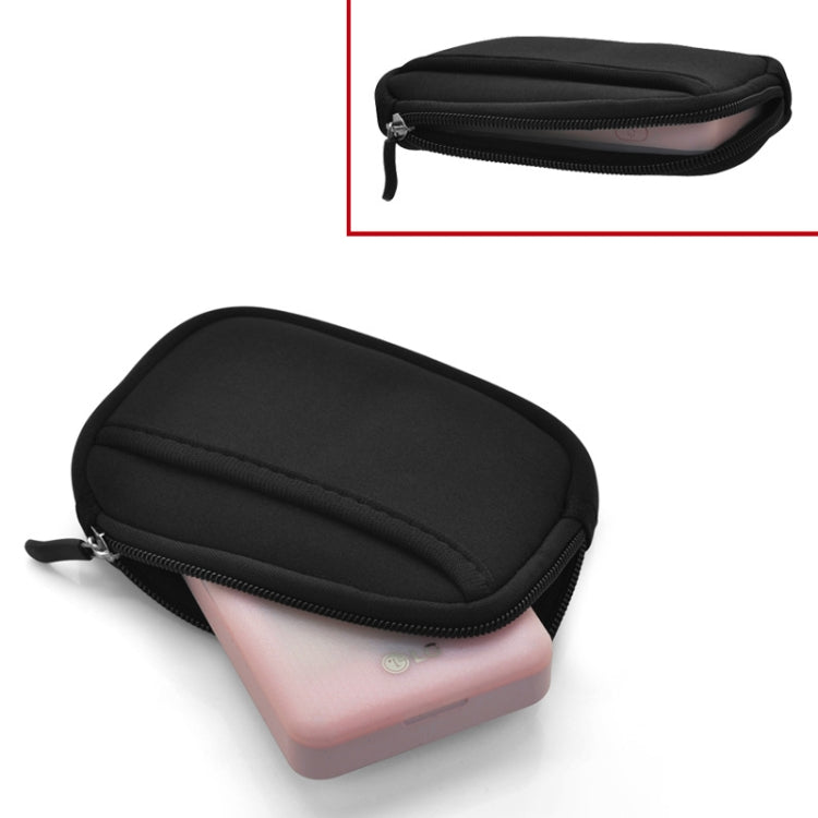 Neoprene Storage Bag for Pocket Printer PD261 PD233 PD238 PD239 PD251(Black)