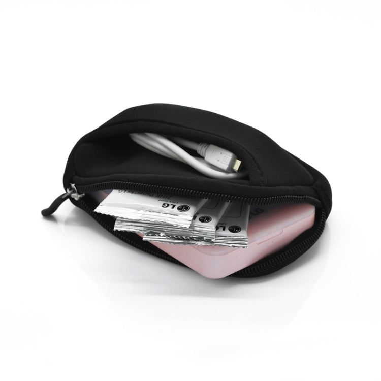 Neoprene Storage Bag for Pocket Printer PD261 PD233 PD238 PD239 PD251(Black)