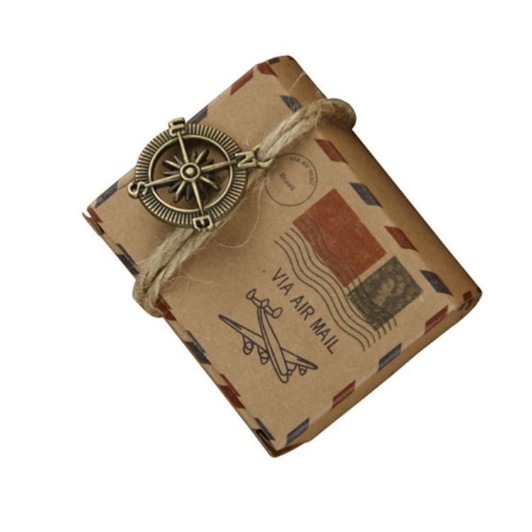 100 PCS European Wedding Retro Kraft Paper